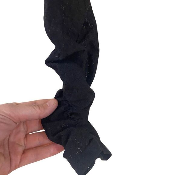 Good American Animal Mesh Top – Size 2 – Black Long Sleeve Cropped Blouse – NWT - Picture 4 of 6